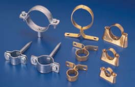 Pipe Clamps Brass Steel Pipe Hanger Clamps