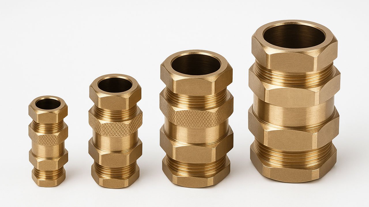 E1W Brass Cable Glands