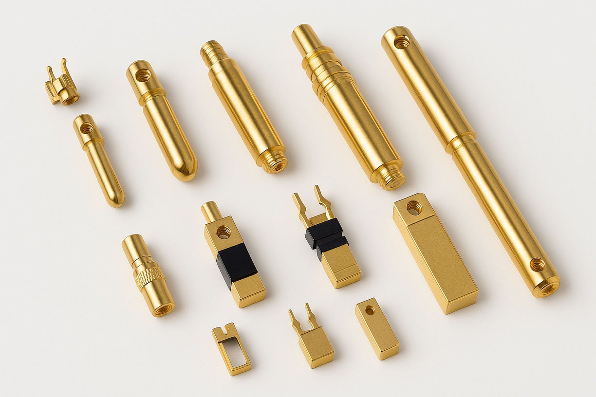 Brass Pins Electrical Plug Pins