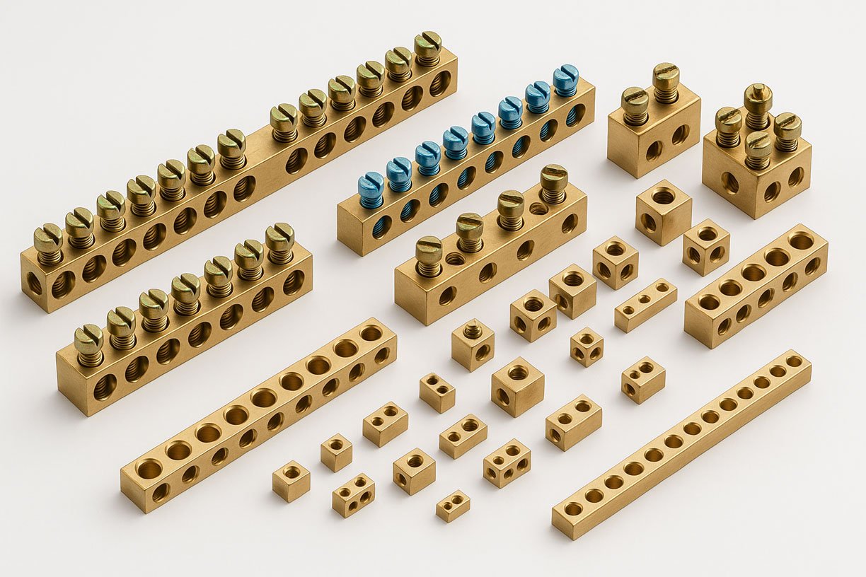 Brass Terminal Blocks Earth Bars Earth Blocks