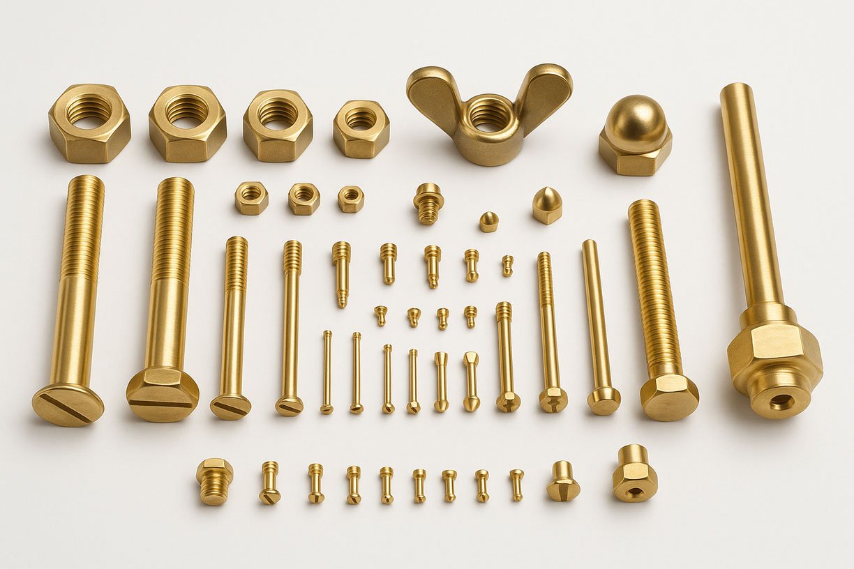 Brass Square Nuts Square Head Bolts