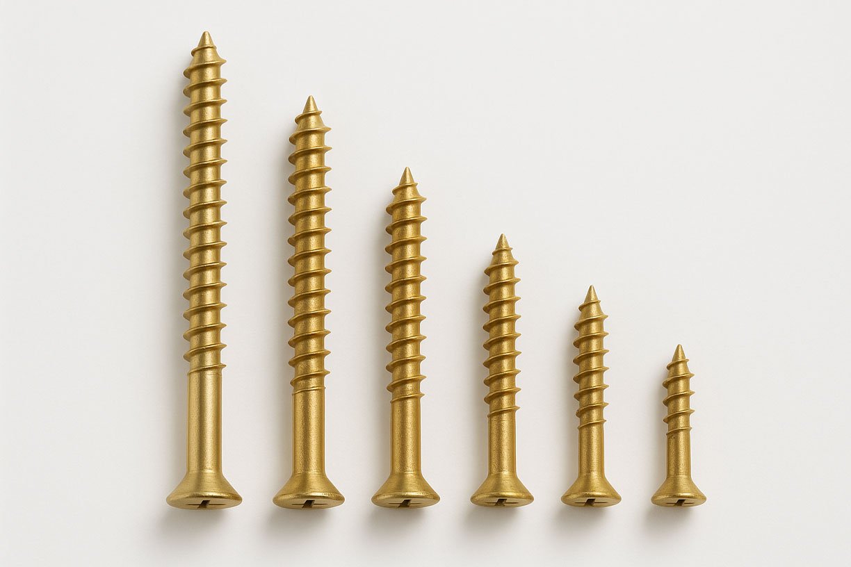 Brass Wood Screws