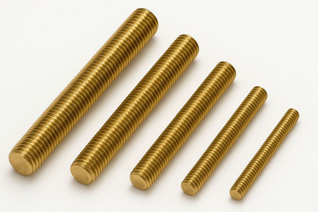 Brass Studs Threaded Rods All Thread