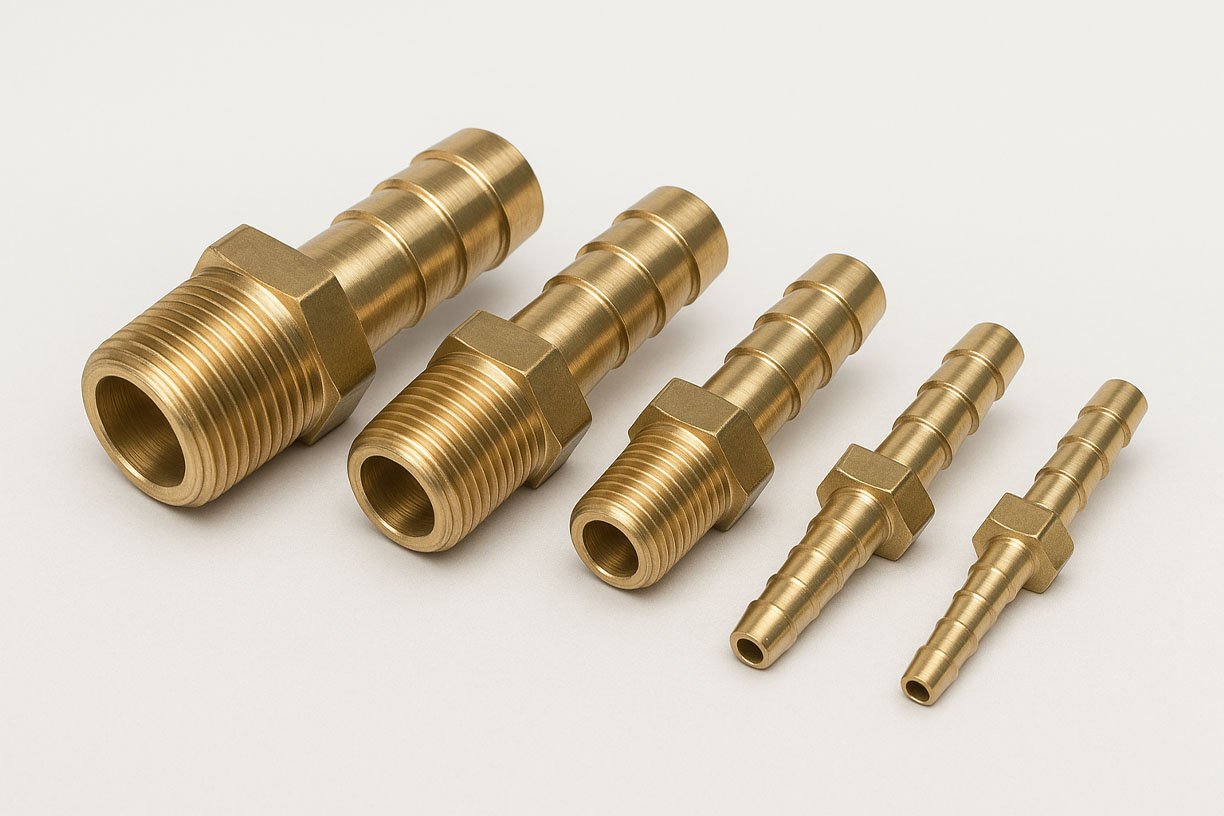 Brass Hose Barbs Nipples