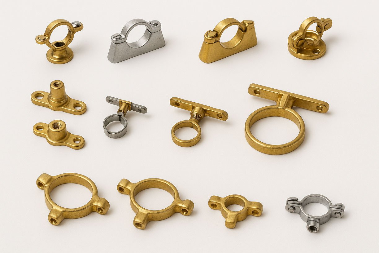 Pipe Clamps Brass Pipe Clamps